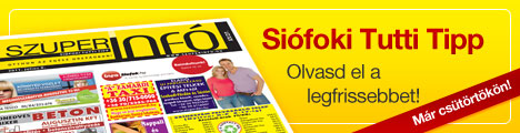 Szuperinfó - Siófoki Tutti Tipp